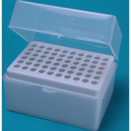 Rectangular 60 Positions Laboratory 1000UL Pipette Pipettor Tip Holder Box