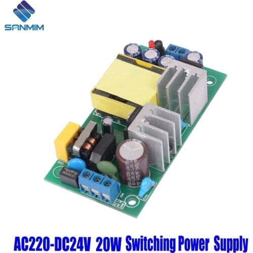 SANMIN AC220V-DC24V 1A 20W Power supply Isolated switch power supply module 220 to 24v bare board GPM20B24V