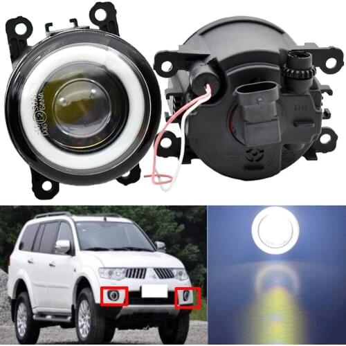 LED Chips LED Fog Light FOG Lamp 12V H11 For Mitsubishi Pajero Montero Sport 2008-2014 L200 Halogen Fog Lamps