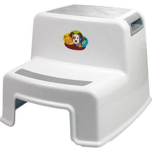 Step stool 2 step -For kids and adults-Nonslip surface and feet in toilet