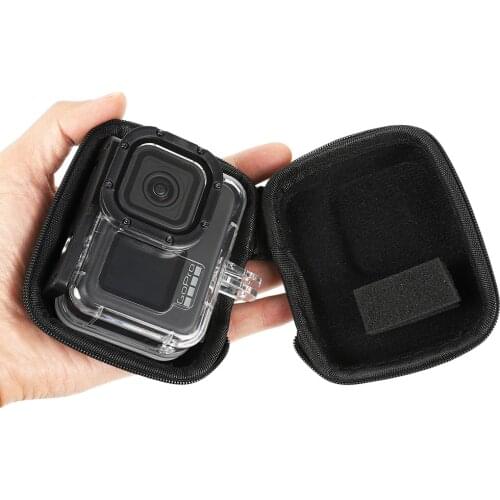 Hard Carrying Case for GoPro Hero 9 8 7 6 5 4 Waterproof Case, Mini Shell Bag Box for Dji Osmo Action Camera Insta360 One R More