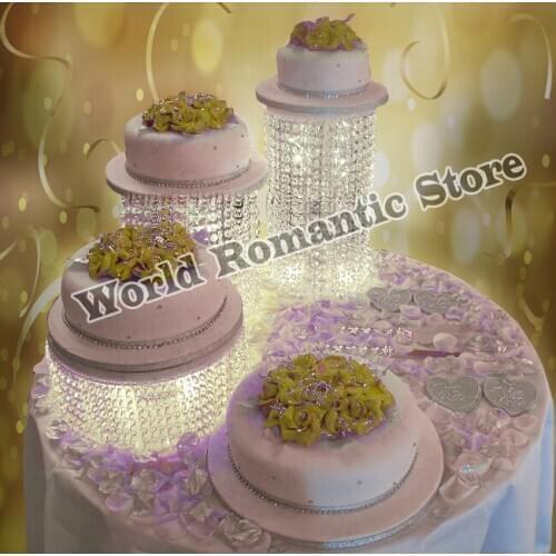 3pcs/set Acrylic Wedding cake stand