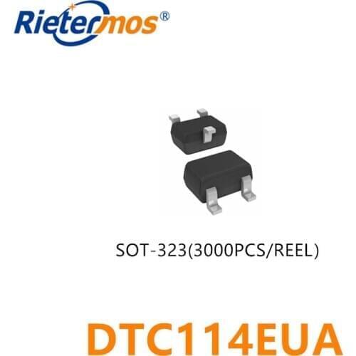 3000PCS DTC114EUA DTC114 SMD SOT-323 original