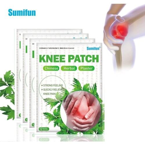 72Pcs Wormwood Herbal Knee Patch Meniscus Injury Medical Plaster Rheumatism Arthritis Joint Muscle Sprain Pain Relief Sticker