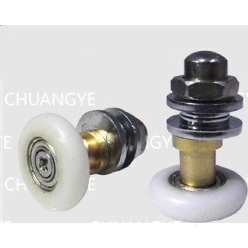 8pcs shower room accessories glass shower door wheel pulley Eccentric wheel