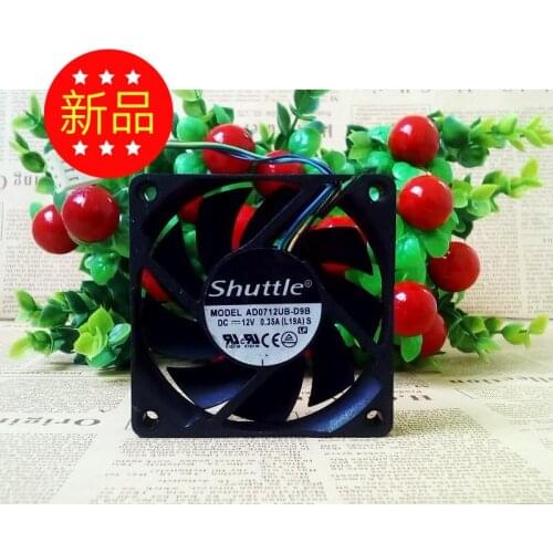 ADDA AD0712UB-D9B L19A S DC 12V 0.35A 70x70x15mm 4-Wire Server Cooling Fan