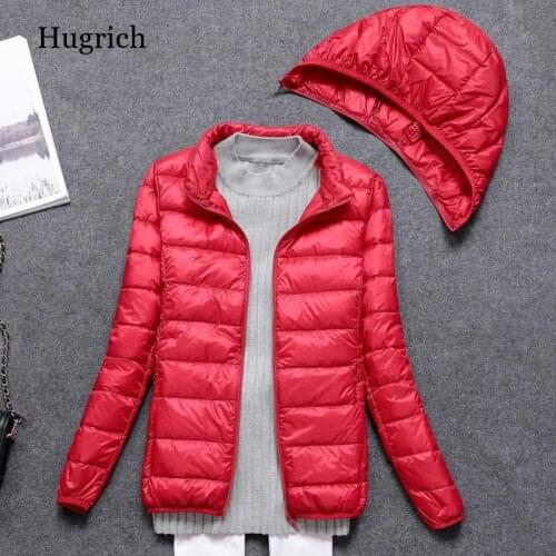 Hugrich Women's White Jackets
