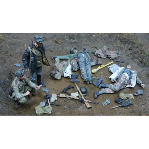 1/35 Resin Figure Model Kit Unassambled Unpainted 00S20