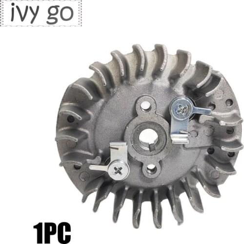 Flywheel Fit For Chainsaw 4500 5200 5800 45CC 52CC 58CC Tarus Magnetic Aluminum Engine Replacement Spare Parts