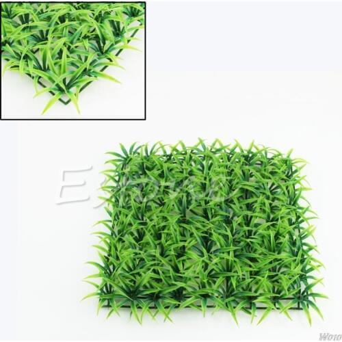 New Artificial Water Plastic Green Grass Plant Lawn Aquatic Aquarium Fish Tank Decor Aquario Decoration-W110