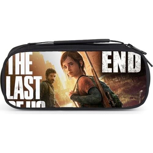 The Last of Us Part 2 Boys Girls Cartoon Pencil Case Bag School Pouches Children Student Pen Bag Kids Purse Wallet