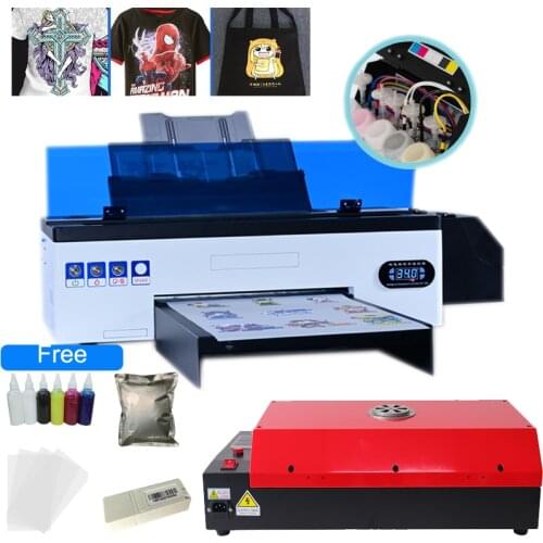 Einkshop a3 dtf printer for tshirt clothing leather hoodies jacket heat transfer pet film t shirt printing machine a3 printer
