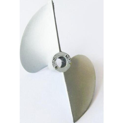 Free Shipping P570 2 blade Propellers Aluminium alloy props for RC Gasoline boat O yacht 70mm shaft hole 6.35mm