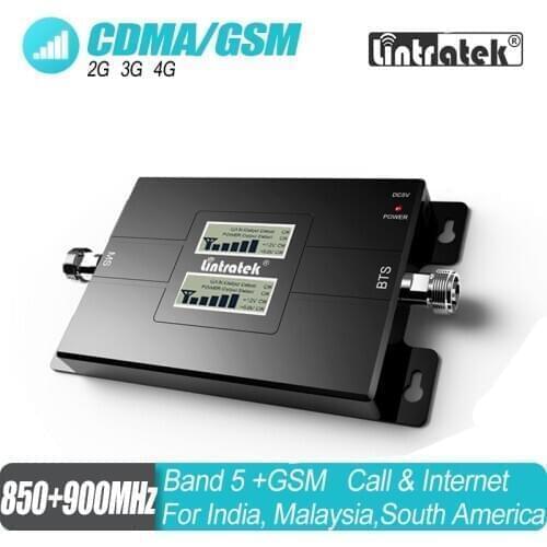 GSM Repeater 900mhz 850mhz Booster CDMA 900 Signal Booster Mobile Phone Repeater 2g 3g 4g Cellular Signal Booster GSM Amplifier
