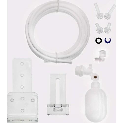 Auto-top-Off ATO System Solution Auto Water Filler Adjustable Float Valve Mounting Aquarium Sump + 1/4" Tube 3 Meters 9.8ft