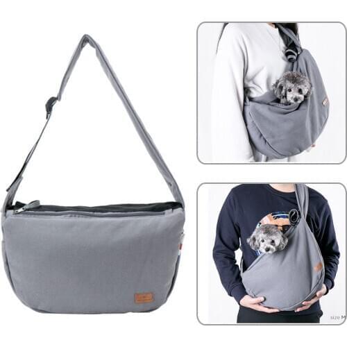 Pet Sling Carrier Hands-free Sling Pet Dog Cat Carrier Bag Soft Comfortable Puppy Kitty Rabbit Pouch Shoulder Carry Handbag