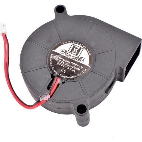 HDS-0524M 5cm 50mm blower 50x50x15mm 57mm hole pitch DC24V 0.10A humidifier 3D printer centrifugal turbo blower cooling fan