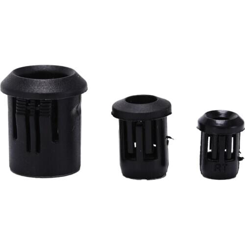 10pcs Black Plastic 3mm/5mm/8mm Lamp LED Diode Holder Black Clip Bezel Socket Mount Accessories