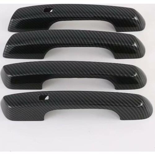 For Hyundai VENUE 2020 4PCS Car Door Handle Bowl Protector Cover Trim Molding ABS Chrome Car Styling Auto Accessories