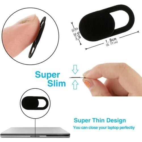 6Pc/lot WebCam Cover Shutter Magnet Slider Plastic for iphone Laptop Camera Web PC Tablet Smartphone Universal Privacy Sticker