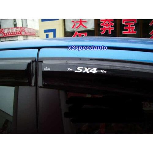 Fit For Suzuki 2007-2013 Sx4 HB Acrylic Mugen Style Window Vent Visor