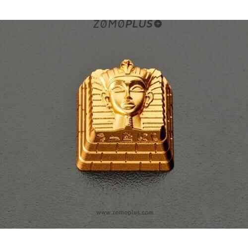 ZOMOPLUS THE EYE OF HORUS ALUMINUM FLIPPABLE ARTISANKEYCAP MECHANICAL KEYBOARD KEYCAP