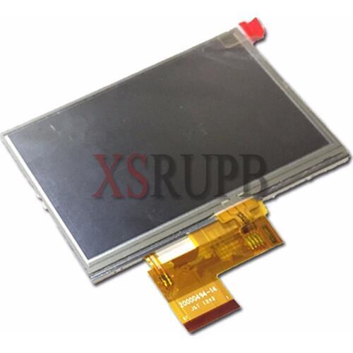 Free shipping 4.3inch LCD with touch screen AT043TN24 V.4 for garmin NUVI 2495LM Display screen,cable 20000494-14