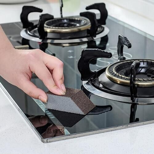 Hot 1pcs 70*40*24mm Fine Tool Carborundum Washing Kitchen Cleaner Cleaning Sponge Brush Removing Rust Kitchen Tool