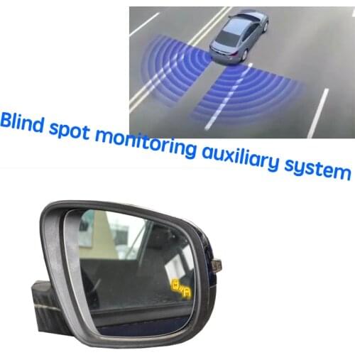 Car BSD BSM BSA Blind Area Spot Warning Drive Mirror Rear Radar Detection System For Chery Tiggo 8 2018~2020