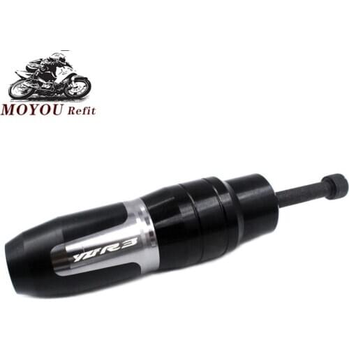 For YAMAHA YZF-R3 YZFR3 YZF R3 2015 2016 2017 2018 Motorcycle CNC Frame Crash Pads Exhaust Sliders Crash Protector With logo