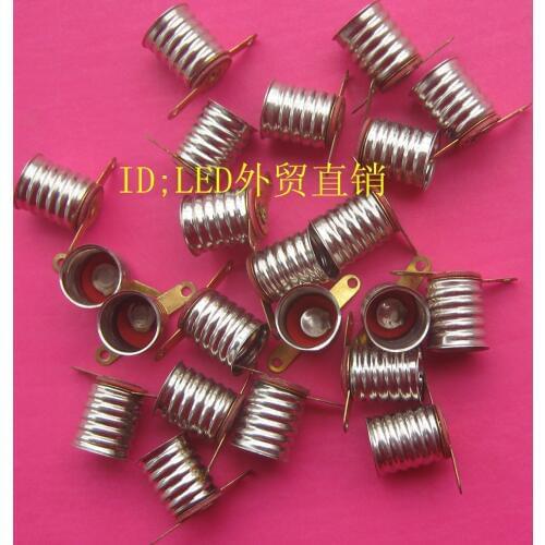 E10 23011 small lamp with screw type lamp holder bulb physics teaching spot test