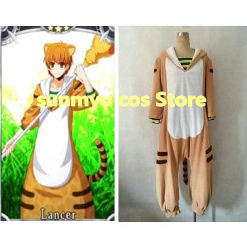 FGO Fate Grand Order Jaggerman Jaguar Man Cosplay Costume,Custom Size Halloween Wholesale