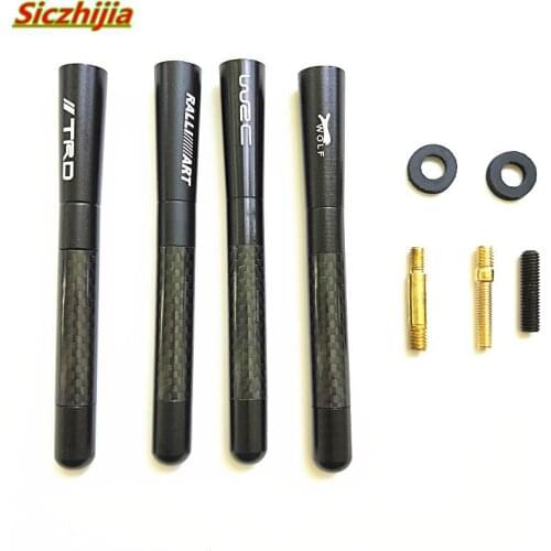 Carbon fiber radio FM antenna for Volvo S40 S60 S80 XC60 XC90 V40 V60 C30 XC70 V70
