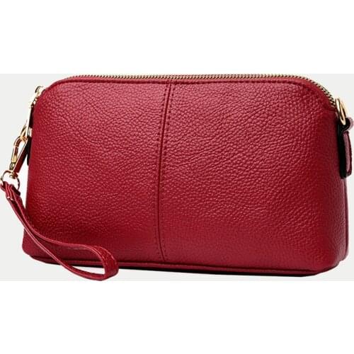 Simple Style Women PU Leather Shoulder Bags Crossbody Messenger Purse Solid Color Handbag Female Fashion Bag