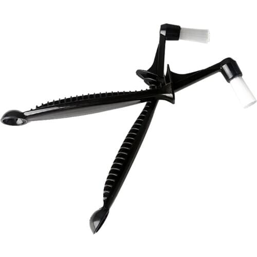 Pack of 2 Coffee Machine Cleaning Brush Espresso Brush Coffee Cleaning Tool with Spoon For Espresso Machine Group Head