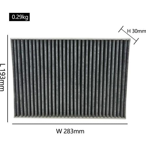 Car Cabin Air Filter FIT FOR Volvo S60 AWD(P3 2010 2011 2012 2013 2014 2015) 3.0T(T6) S60 DRIVe(P3 2011-2013) 1.6T 30767022