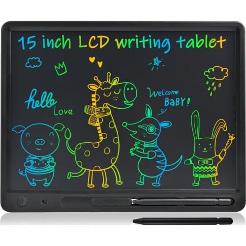 15/16/21 Rechargable Inch LCD Writing Tablet Drawing Graffiti Doodle Board Toy Smart Paper For Kid&Adult Birthday Gift With Pen