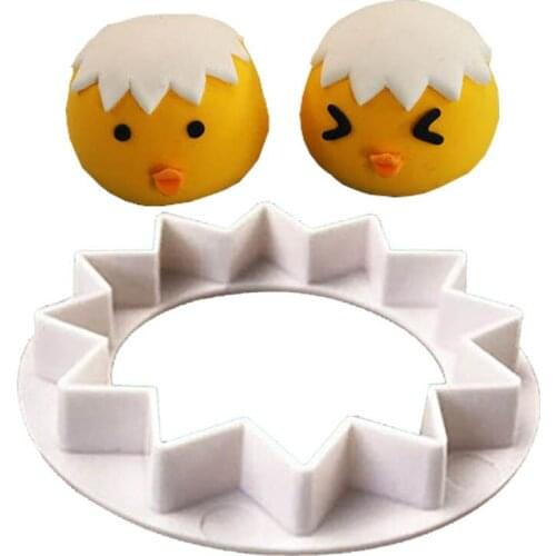 3D Chicken Cookie Cutters Mold Egg Biscuit Embossing Dessert Kitchen Bread Baking For Chocolates Stamp Children Cake Decor Tools