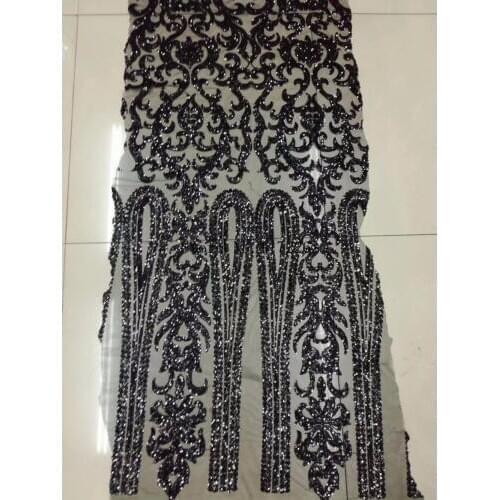 5 yard/lot New arrival african net sequins fabrics paillette net sequins fabrics JRB-41338