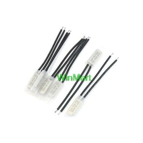 6 x Bimetal Temperature Switch Thermostat 40 Degree Celsius NC KSD 9700