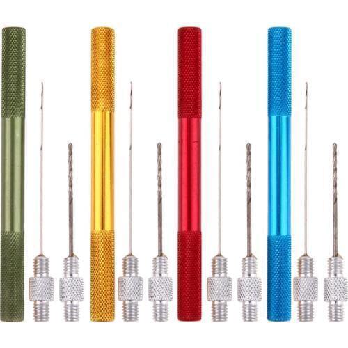 Aluminum Alloy Boilie Bait Needle Drill Rotary Baiting Tool Carp Fishing Tackle