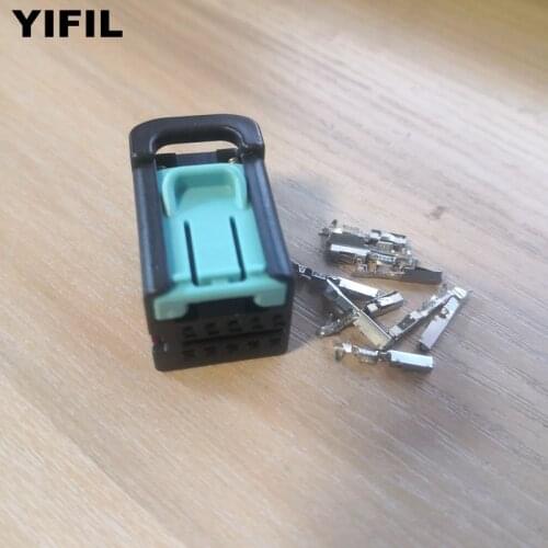 1/2/4/10/20/50pcs/lot 10-Pin Car Dual-Clutch DSG Shift Mechanism Plug Glass Lifter Connector For VW Passat Tiguan 1K0 972 776