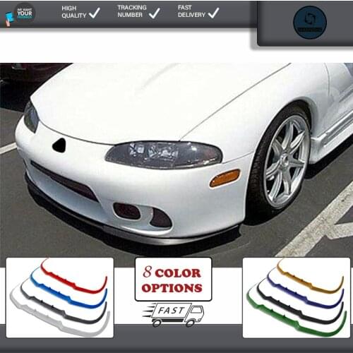 For Mitsubishi eclipse mk2 front lip universal spoiler lip bumper 3 piece free fast shipping designed full harmony body kit design