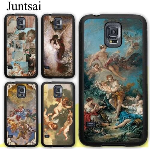 Renaissance Angels Case For Samsung Galaxy A21S A20e A31 M31 M21 A51 A71 A50 A70 S9 S20 S10 Plus Note 20 Ultra