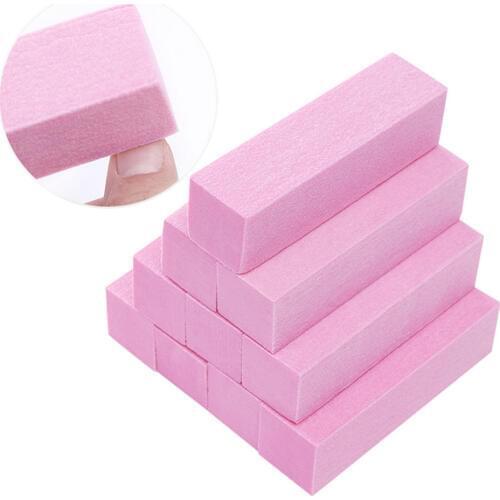 Hot Sale 10PCS/Set Sanding Sponge Nail Buffers Files Block Grinding Polishing Manicure Nail Art Tool