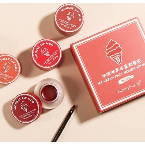 Mousse Matte Lipstick Air Misty Lips Mud Cosmetics Professional Makeup Portable Waterproof Lipsticks Make Up Lip Stick TSLM1