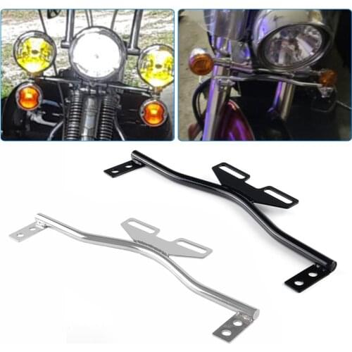 Moto Led Light Mount Bracket Bar Driving Lighting Fog Lamp Holder Accessories for Motorcycle Crash Bar Guard
