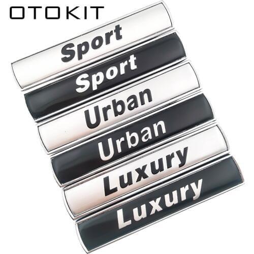 Luxury Urban Sport Refit Car Auto Fender Tailgate Emblem Badge Sticker for BMW E36/E30/E34/E39/E46/E60/E90/F10/F30