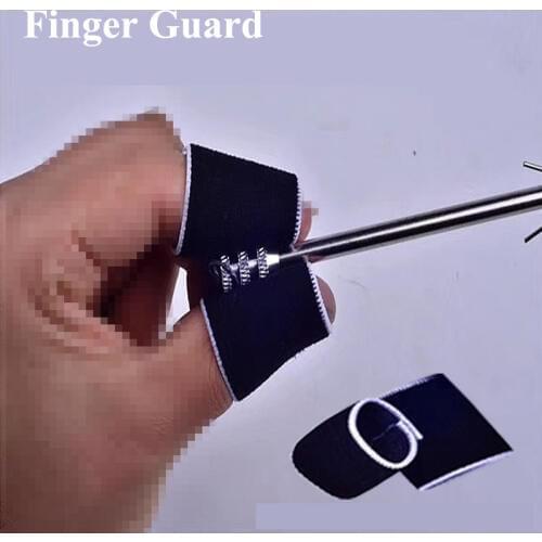 Smart kingfisher finger cots finger stall protection fishing hunting fish arrow shooting guard Basic