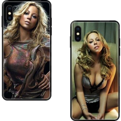 Singer Mariah Carey For Xiaomi Mi Max Mix 2 3 2S 5X 6X CC9 CC9E Pro Note 10 Lite Pro Ultra Greatest Luxury Quality Black Soft